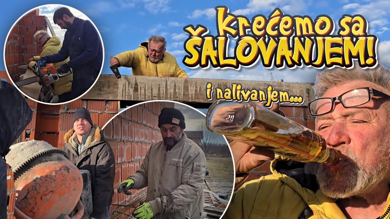 POCELI DA ŠALUJEMO NALILI NADPROZORNIK  Ep-121