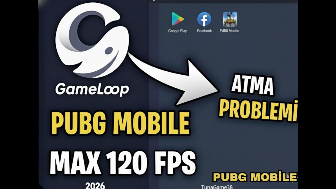 PUBG MOBILE | Gameloop Atma Sorunu KESİN ÇÖZÜM 2026! (MAX 120 FPS Ayarları) #gameloop #pubgmobile