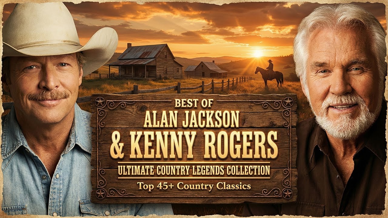 Kenny Rogers & Alan Jackson Greatest Hits 🤠 Best Classic Country Songs Nonstop