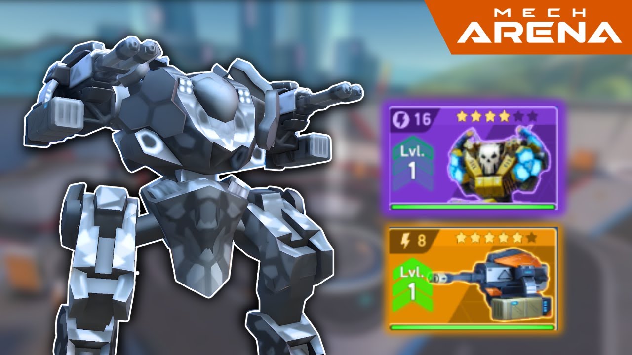 Unstoppable Shield & Firepower with AEGIS & DREADSHOT 8 | Mech Arena