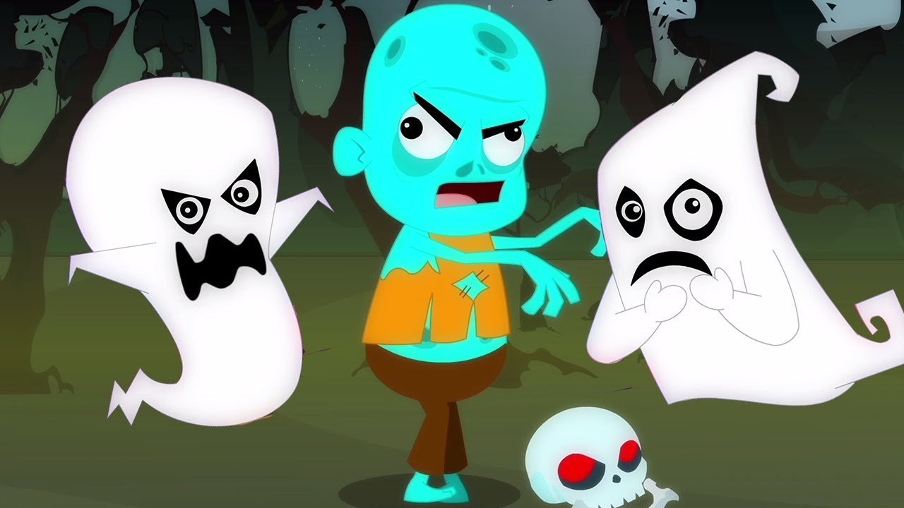 uno piccolo zombie | Halloween Canzoni per bambini | One Little Zombie | Haunted House Italiano