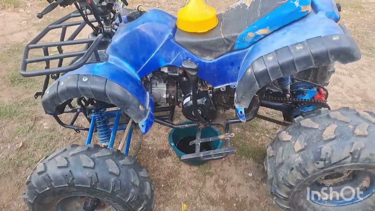 Cum se schimba uleiul la un atv de 125cc 