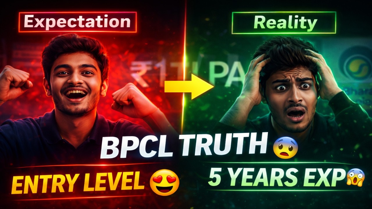 BPCL Recruitment 2026 😱 ₹17 LPA Job&hellip; But Not for Freshers?