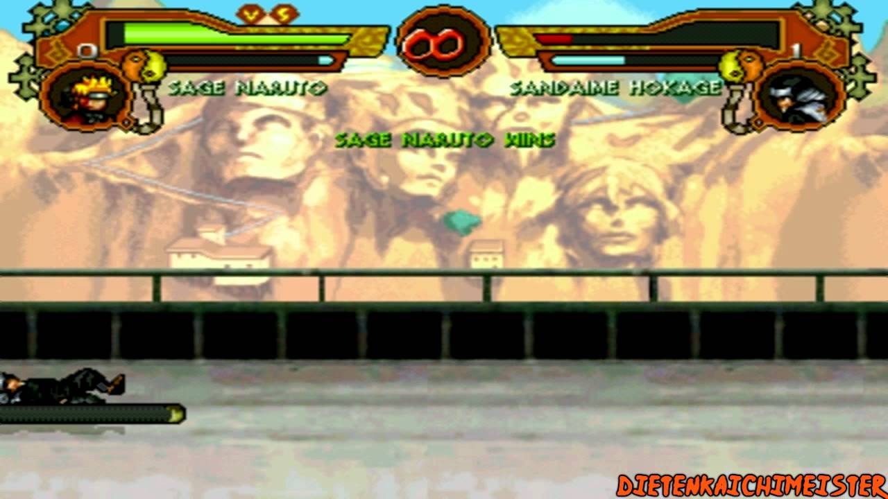Naruto Storm Mugen 2010 - Sage Naruto Arcade Mode Part 1 [HD]