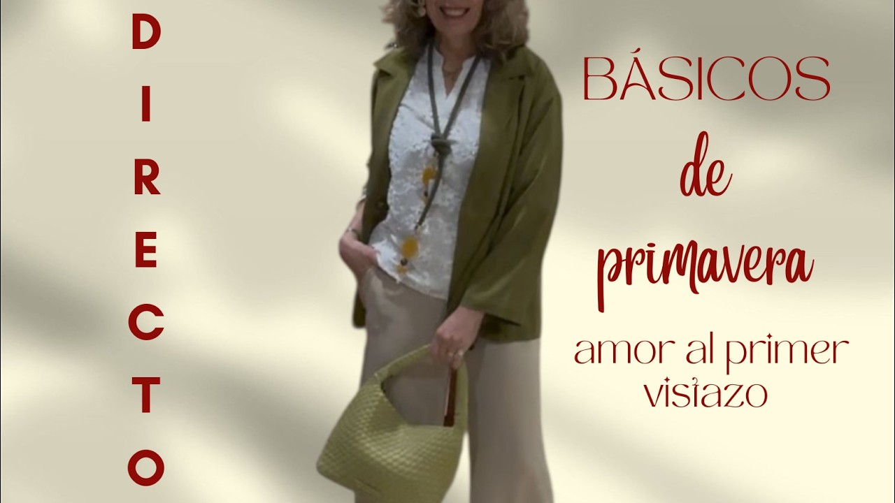 DIRECTO: BÁSICOS DE PRIMAVERA... amor al primer vistazo con @Laura Moda