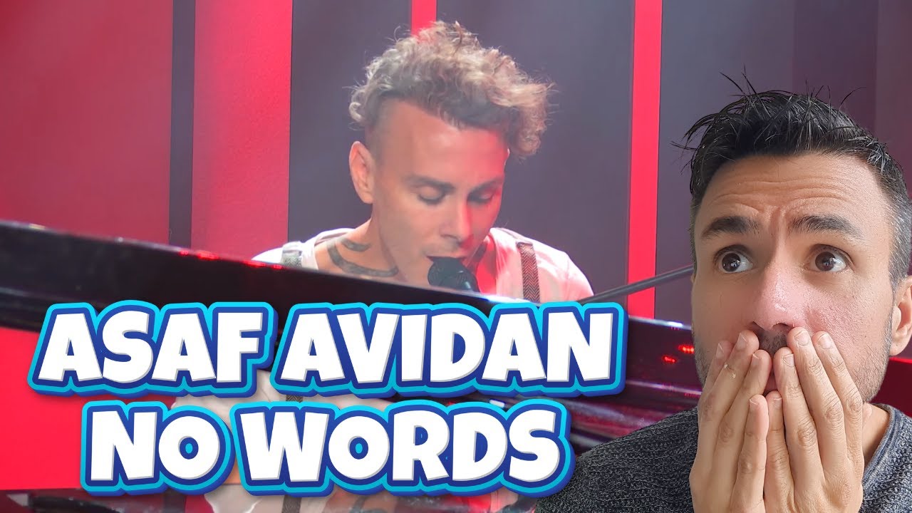 Asaf Avidan - No words  (REACTION) Live - Le Grand Studio RTL