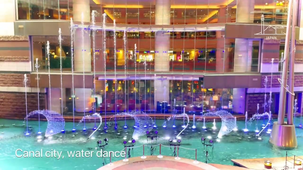 Fukuoka canal city water music