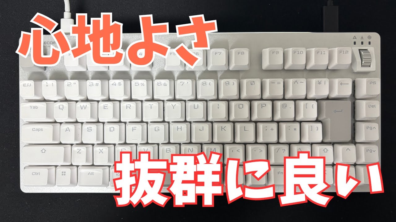 日本メーカーのゲーミングキーボードが良かった【VK720A】