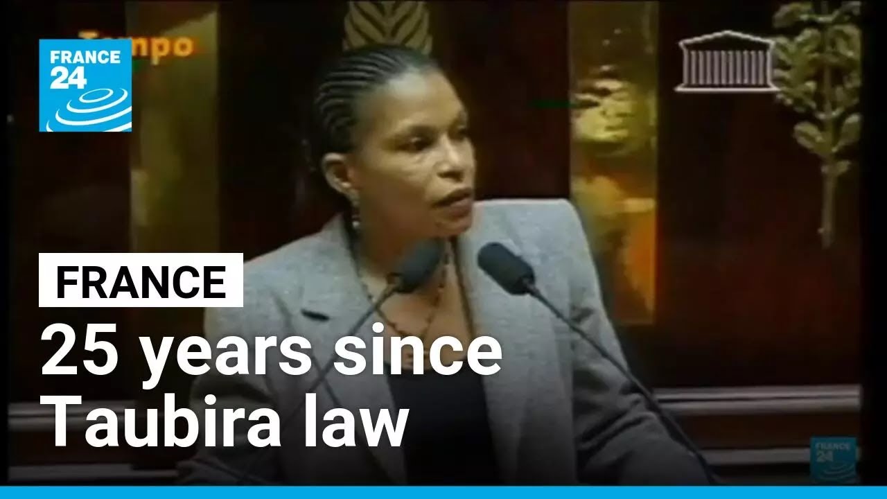 France marks 25 years since landmark slavery law &bull; FRANCE 24 English