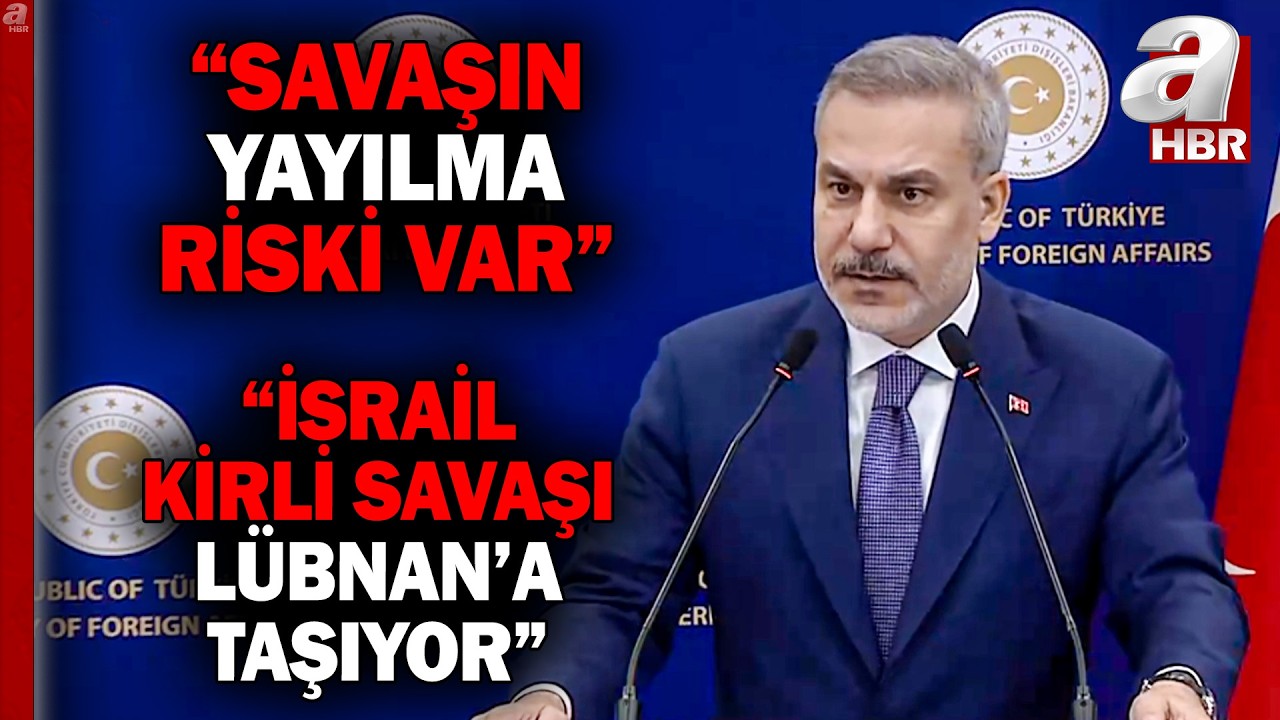Hakan Fidan: İran'da iç savaş planlarına karşıyız | A Haber