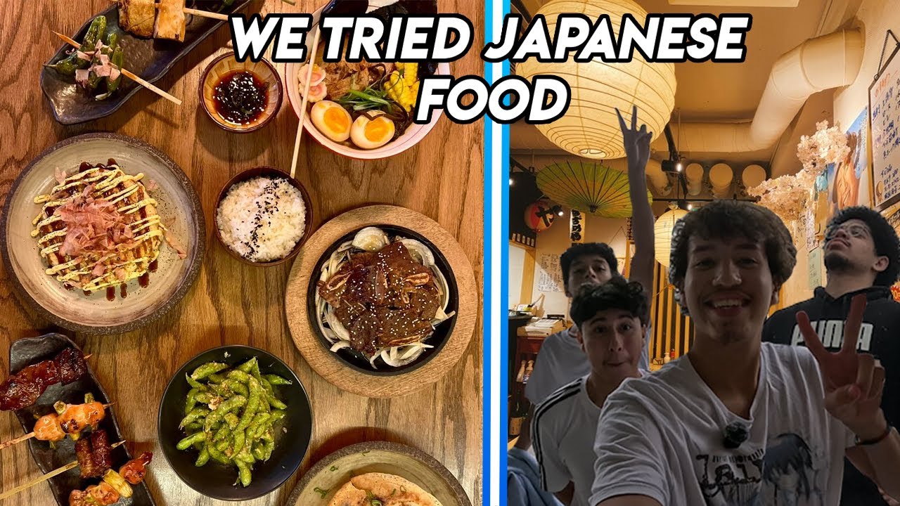 We ate at a Japanese Restaurant and It was FIRE