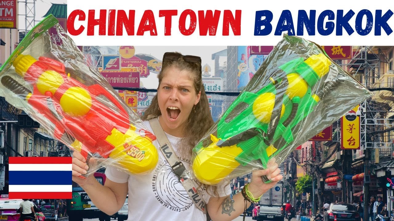SONGKRAN SHOPPING В ЧАЙНАТ-ТАУН БАНГКОК 🇹🇭