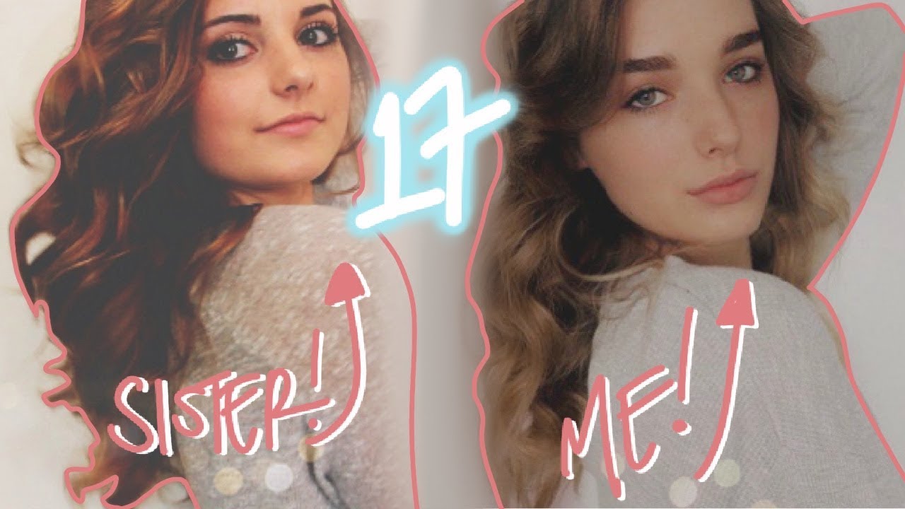 recreating my sister’s pictures from when she was my age