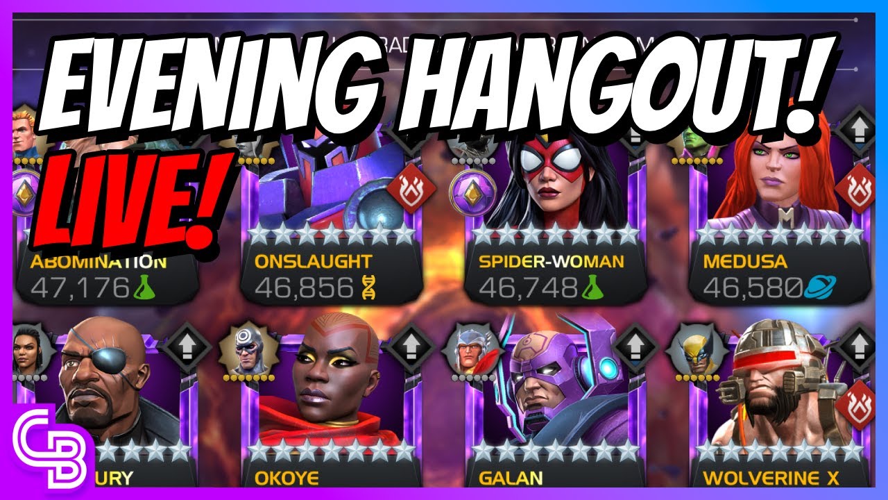 LIVE | First MCOC Stream In SO LONG!! | Marvel Contest of Champions