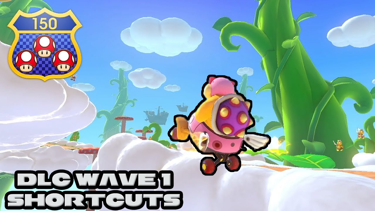 DLC Wave 1 - BEST SHORTCUTS (150cc) - Mario Kart 8 Deluxe