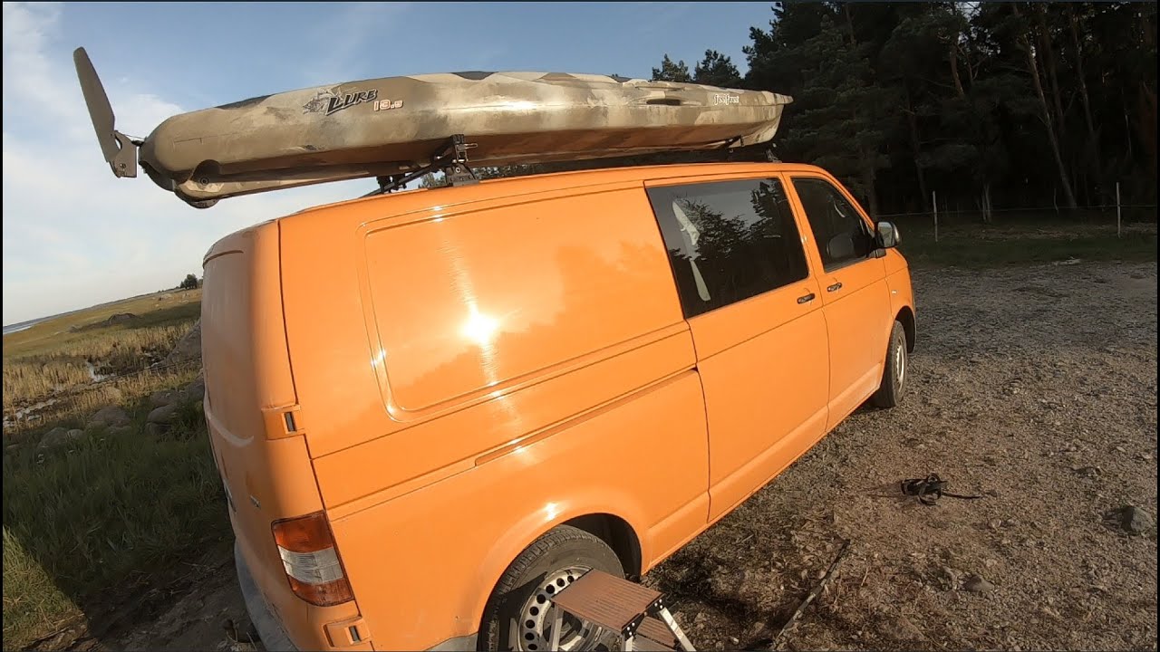 Loading kayak to Van