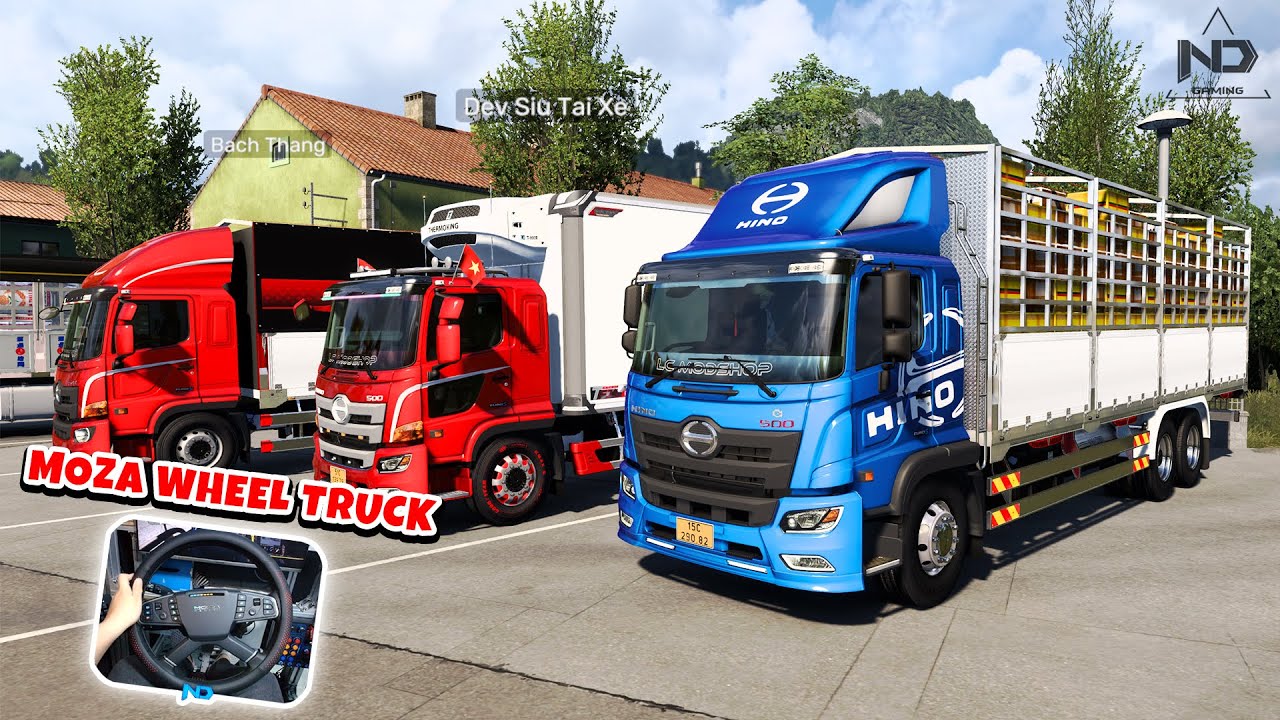 ETS2 Online Việt Nam - Trải Nghiệm Hino 500 Mới và Cung Đường Đèo Bất Ổn