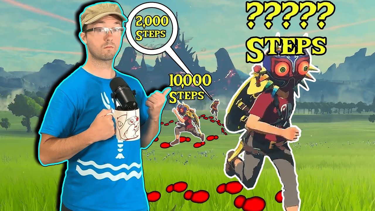 How Many Steps Does Link Take To Save Hyrule in BotW?