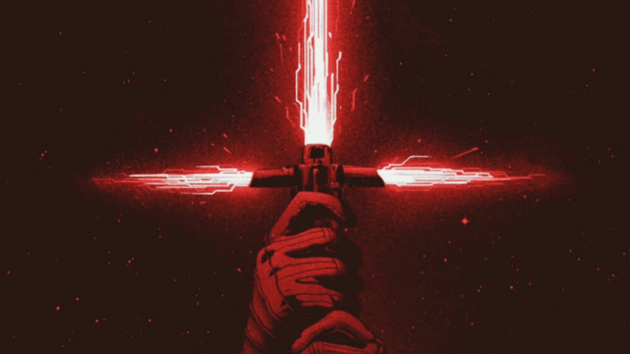 Kylo Ren's lightsaber (audio only)