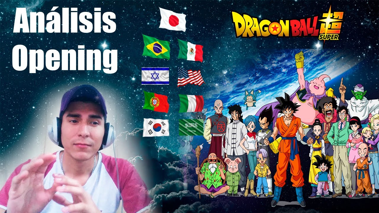 Reaction Opening 1  Dragon Ball Super in 9 versions
