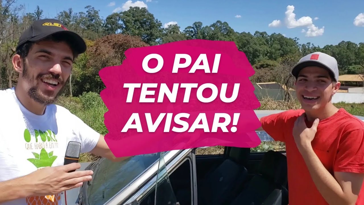 Auto Pobre - Jovem ignora conselhos do pai e compra Santana