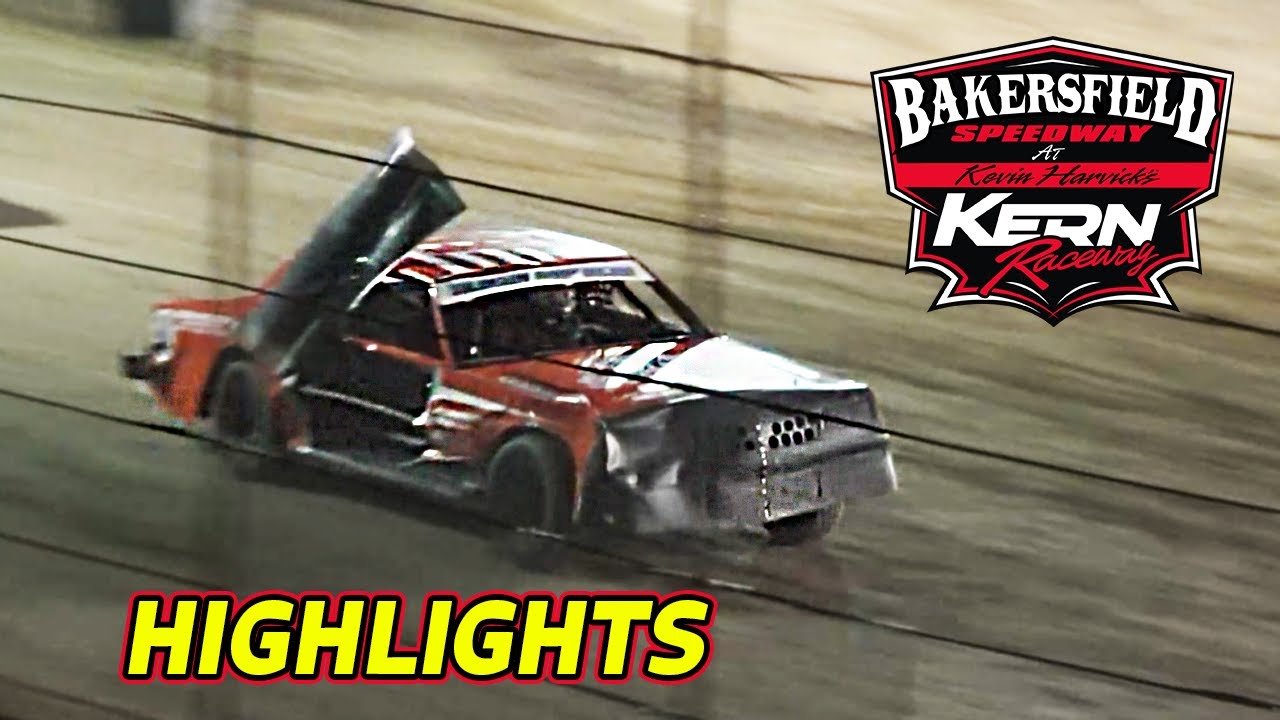 Highlights - Opening Night at Bakersfield Speedway at Kevin Harvick's Kern Raceway 2025!