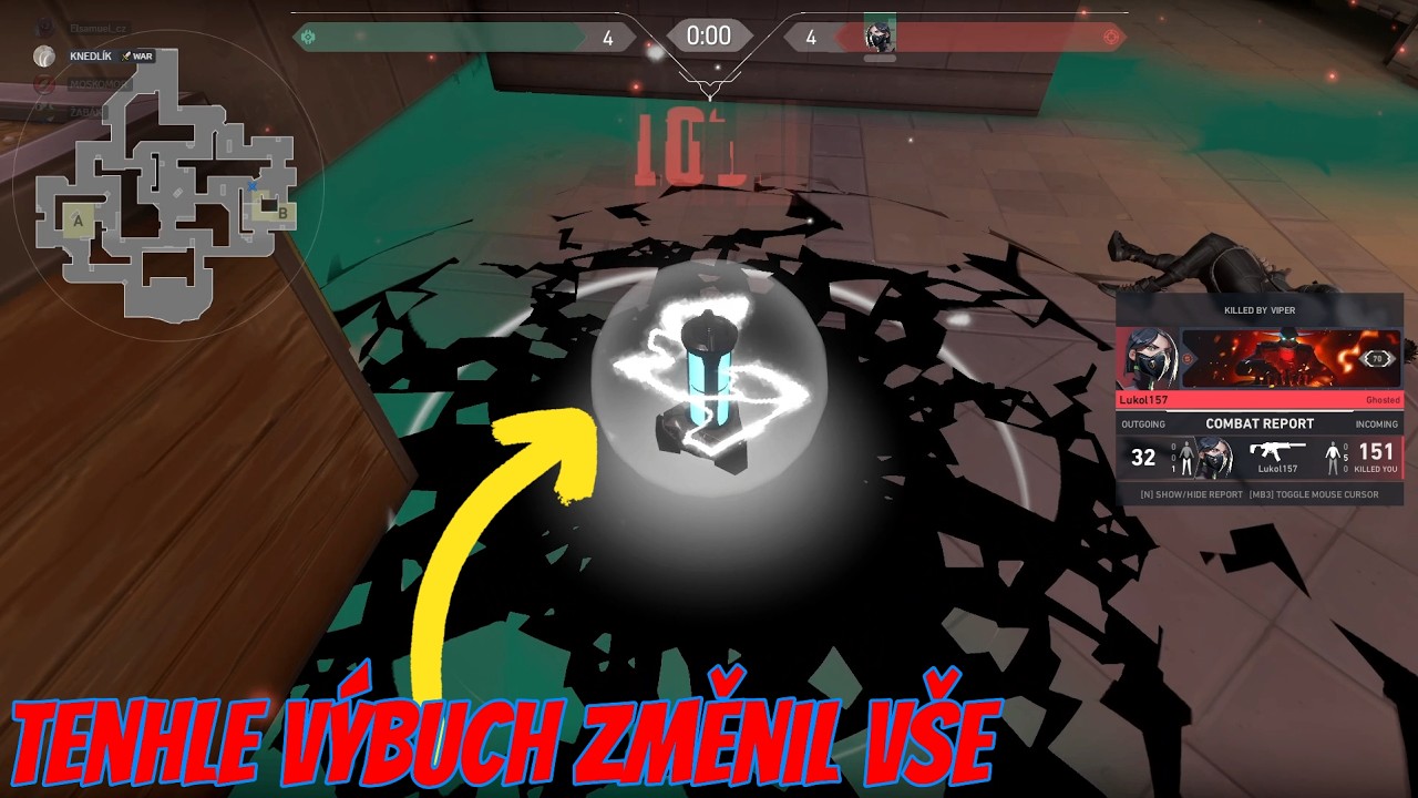 OSUDOVÝ VÝBUCH  // Valorant 1v1  /w @zaboslav1