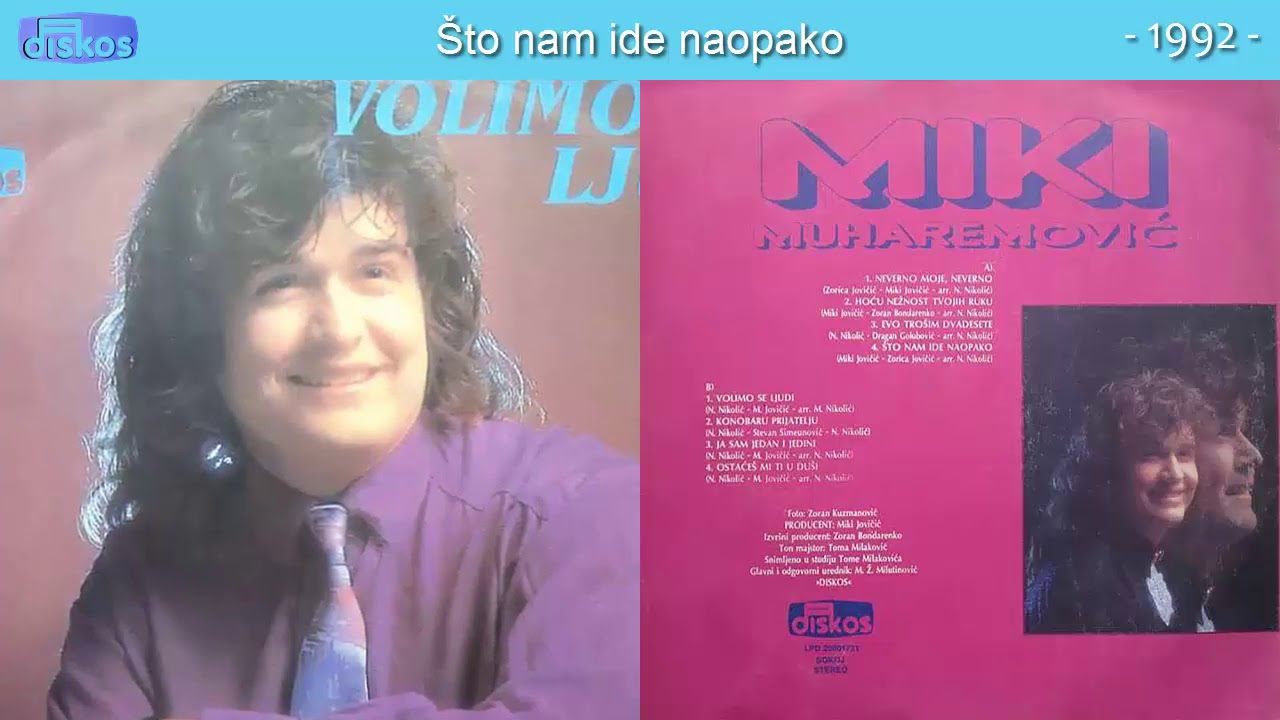 Mirsad Muharemovic Miki - Volimo se ljudi - (Audio 1992) - CEO ALBUM