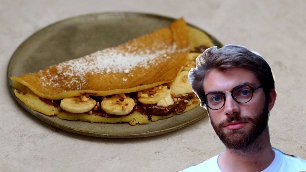 Simone mi prepara delle CRÊPES (vegane) mentre sono malata #Veganuary