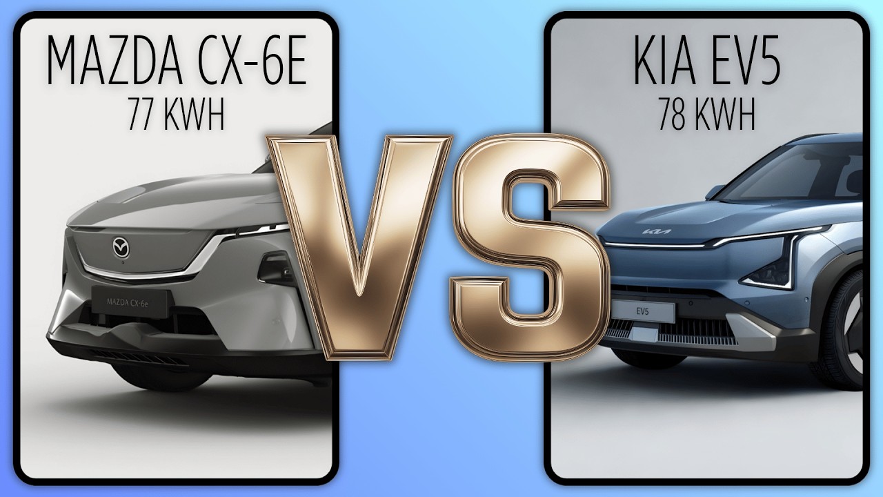 Mazda CX-6e против Kia EV5 /// СПЕКТАКЛИ