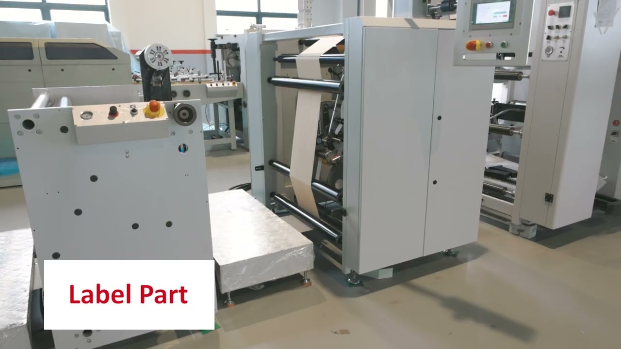 Ruizhi Machinery's RZJD-G350J flat bottom paper bag machine with printer Iinline