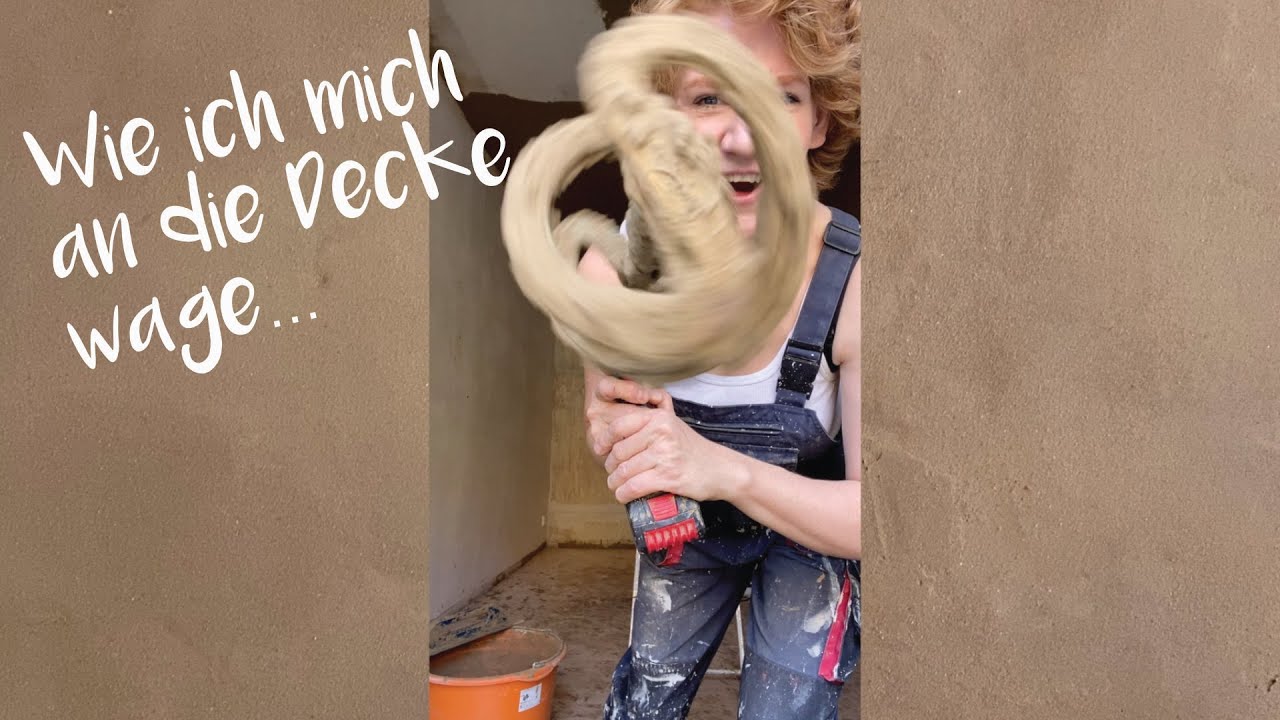 DIY Renovierung: neuer Glanz für alte Dielen & wie ich mich mit Lehmputz an die Decke wage