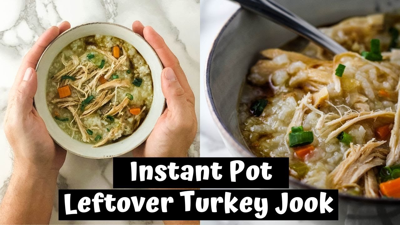 INSTANT POT LEFTOVER TURKEY JOOK (Congee, Rice Porridge) | Keeping It Relle