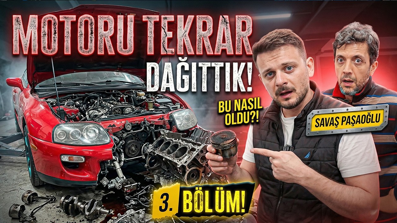 Toprak Razgatlıoğlu'nun Toyota Supra'sını Restore Ediyoruz | 3.Bölüm