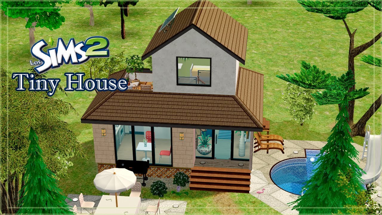 Sims 2 | Tiny house | Speed build 🏡