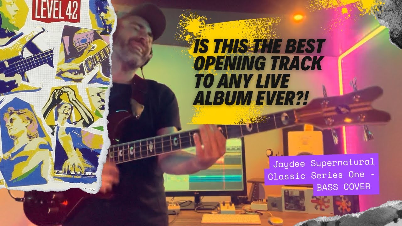 Level 42 - Almost There (Live from ‘A Physical Presence’) - Bass cover - Jaydee Supernatural Bass