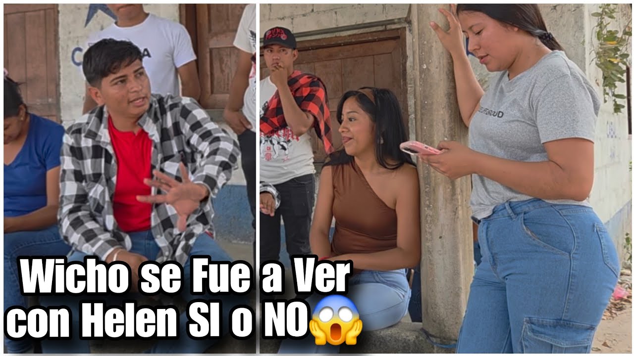 Yassi tiene bien vigilado a Wicho descubrió que se fue a ver con Helen a Escondidas dd Ella😡