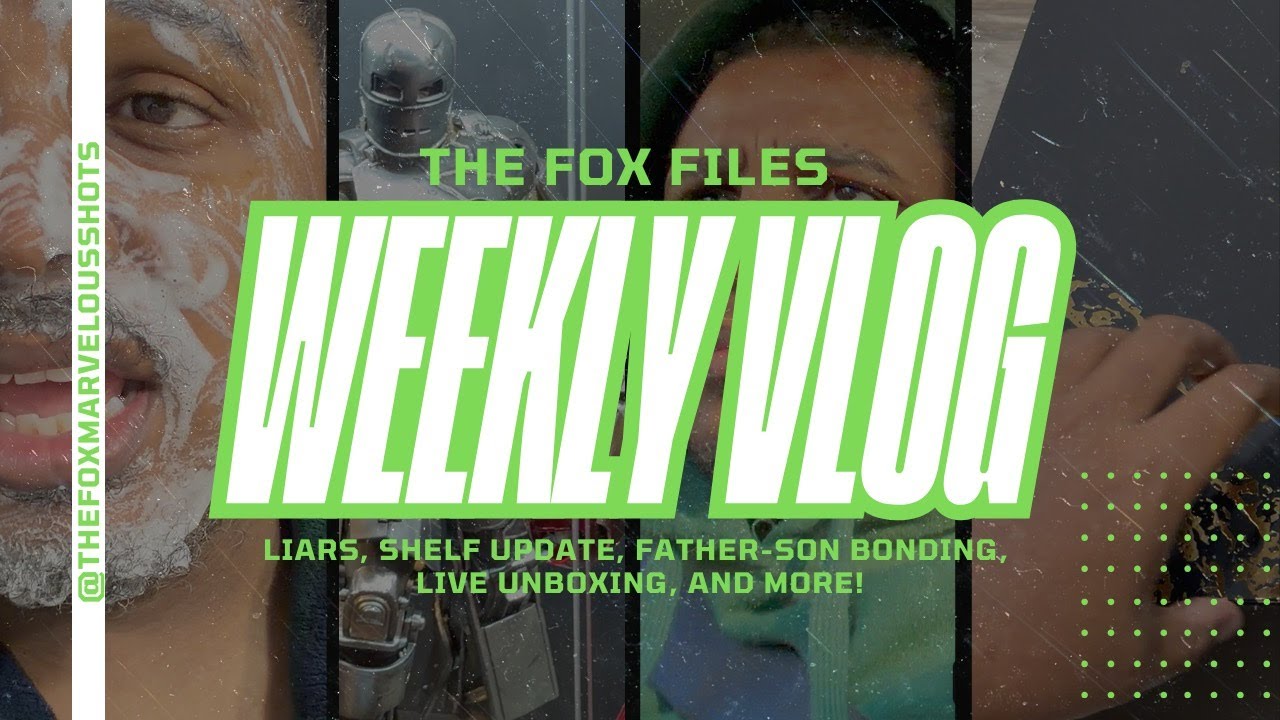 Fox Files Ep. 7 | Father & Son Bonding, New Shelf Display, and Our First “Live” Unboxing!