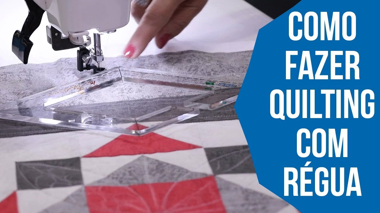 Como Fazer Quilting com Réguas by Ana Cosentino | Patchwork Sem Segredos | Ana Cosentino