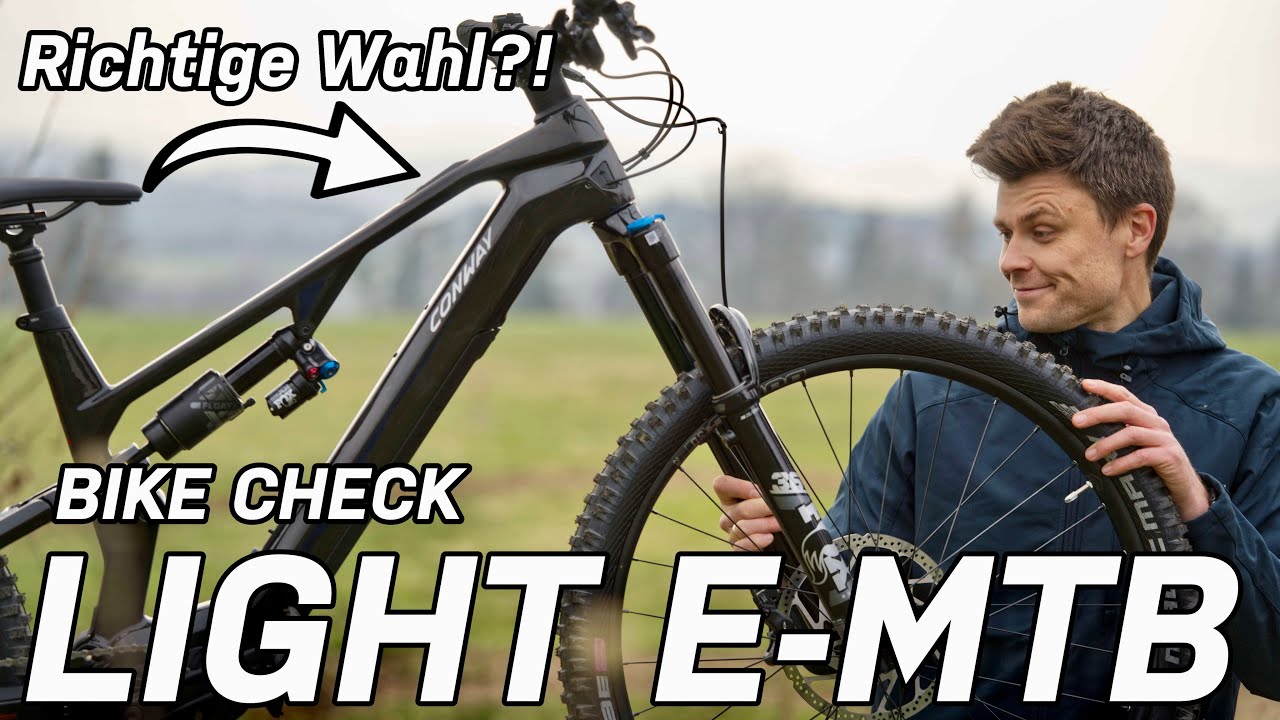 Warum Light E-MTBs TOP sind | BIKE CHECK - Conway RYVON LT 4
