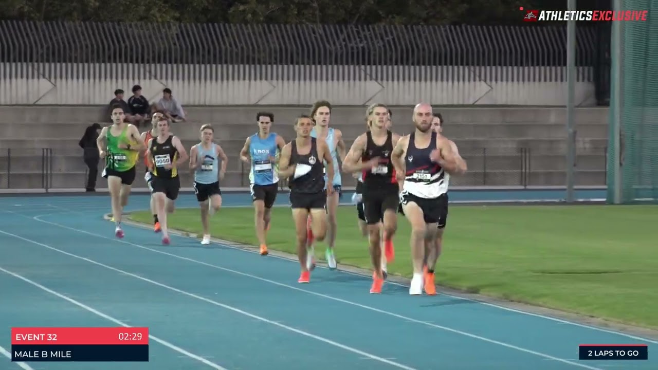 Male B Mile: 2025-26 Victorian Milers Club - Meet 4