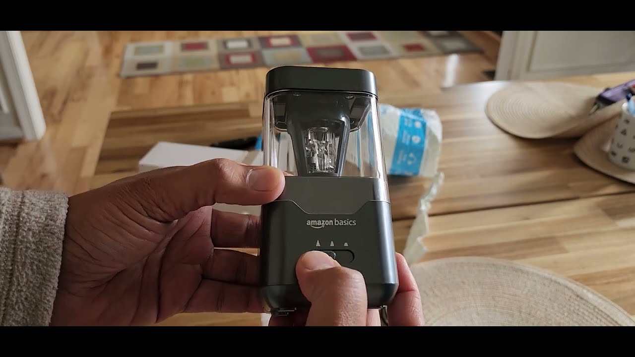 Amazon Basics Pencil Sharpener | $12.00