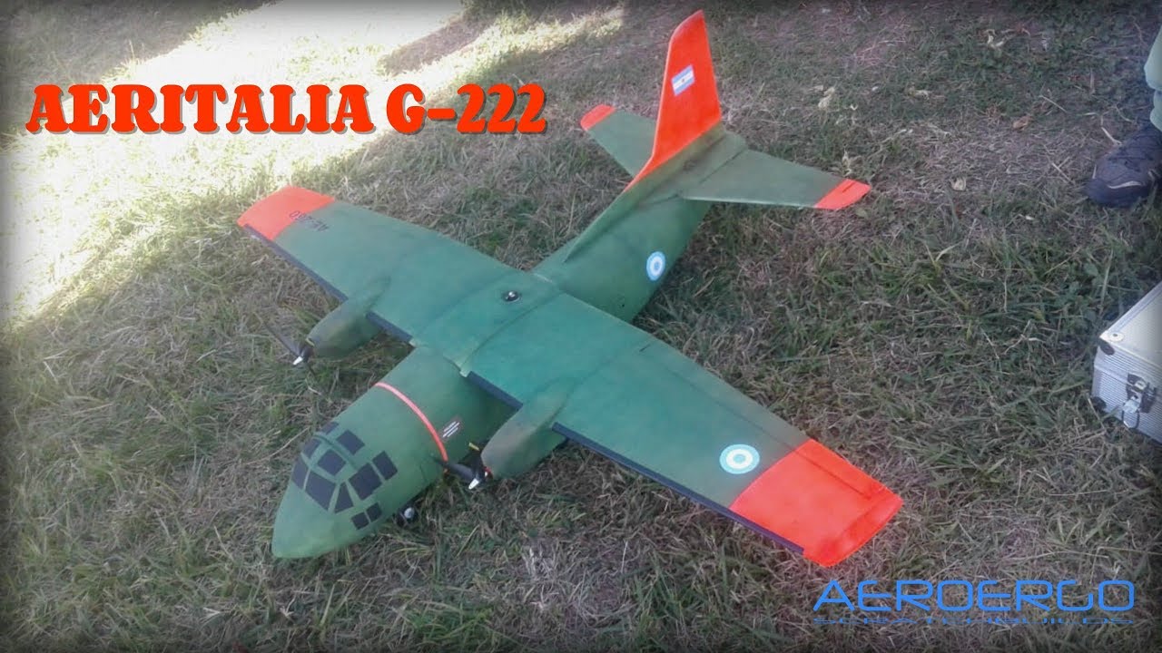 Aeritalia G-222 - RC Plane 100% Scratchbuild DIY