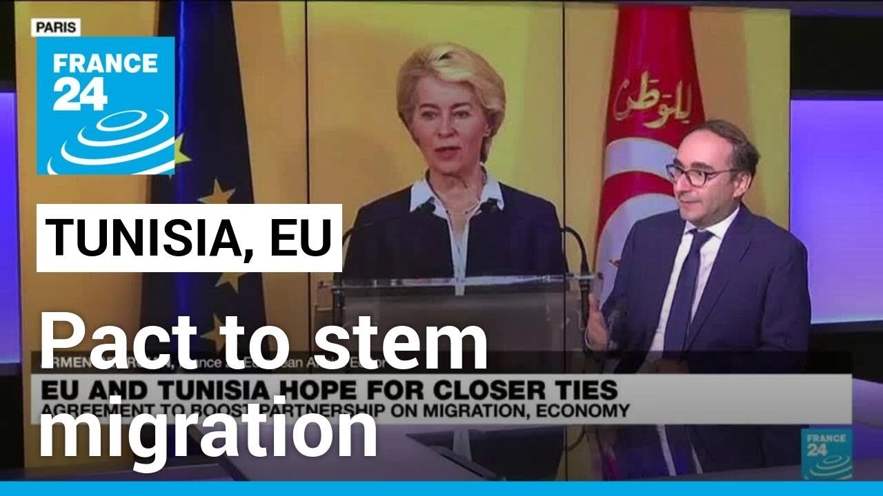 Tunisia and EU sign pact to stem migration &bull; FRANCE 24 English