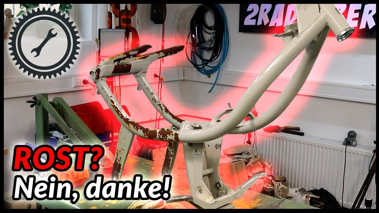 Simson Schwalbe KR51/2 - Rostschutz mit Owatrol