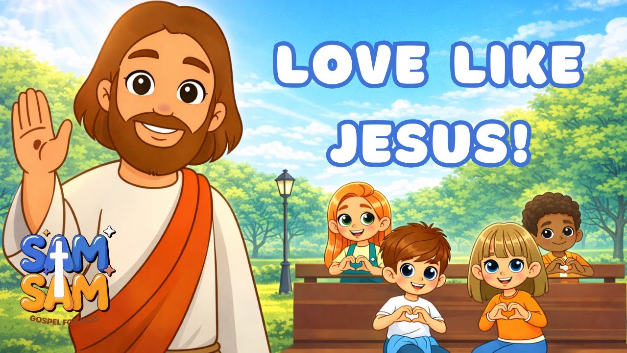 Love Like Jesus 🙌  Best Bible Songs for Kids | Sam & Sam Compilation of Faith, Kindness & Worship