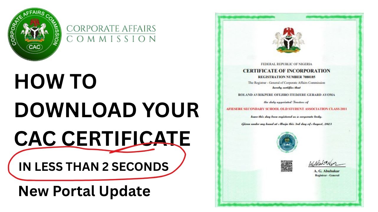 How to download CAC certificate in 2 seconds | New Portal Update