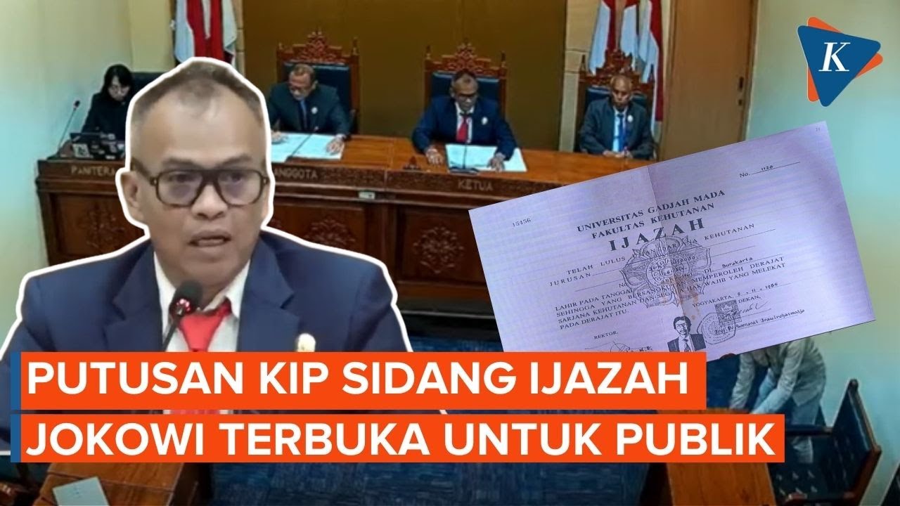 Di Balik Putusan KIP, Sidang Ijazah Jokowi Terbuka untuk Publik