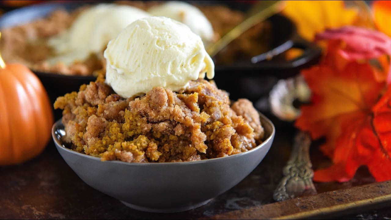 Pumpkin Pie Crisp