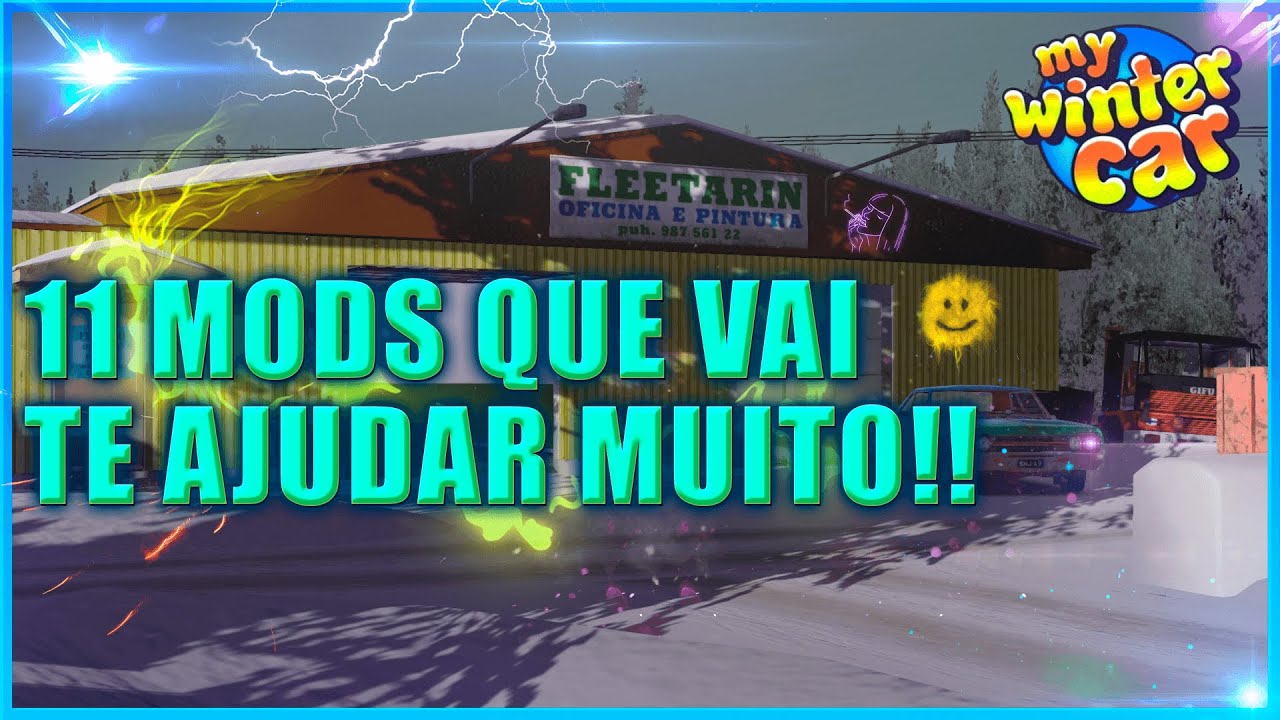 11 MODS que pode te AJUDAR muito no My Winter Car